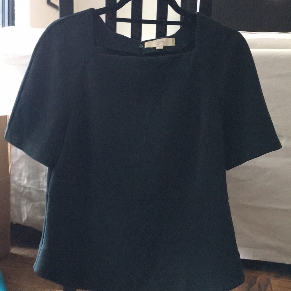 Loft square neck top